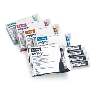 Wegovy Semaglutid Injektionspen 0,25 bis 2,4 mg zur Gewichtsreduktion